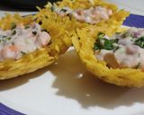 A picture of step 7 of Green Plantain Baskets Filled with Tuna Salad.