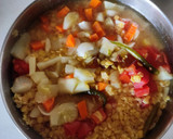 A picture of step 3 of Idli sambar.