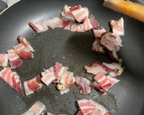 Foto del paso 2 de la receta: Tallarines a la carbonara 🥓🧀