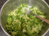 Hamburguesas de brócoli y queso