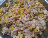 Foto del paso 9 de la receta: Choclo, pollo y jardinera
