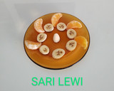 Foto del paso 4 de la receta: Desayuno caliente día 3>Leche con ColaCao>Tostada de jamón cocido>Mandarina y plátano