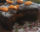 A picture of step 3 of Mango Chocolate Layer Cake.