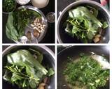 Palak peas triangles recipe step 2 photo