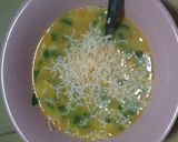 Foto langkah ke 3 dari resep Omelet Bayam.