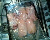 Foto del paso 4 de la receta: Presitas de pollo relleno al horno