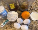 A picture of step 1 of Avocado and Orange Cake.