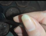 A picture of step 8 of Bourbon Biscuit Cake Baked in Appam Pan.