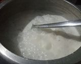 A picture of step 3 of Dalia kheer (broken wheat kheer).