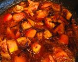 A picture of step 2 of 3 spices gobhi aalo.