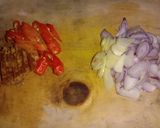 Foto langkah ke 2 dari resep Tumis kacang panjang dan otak2.
