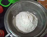 A picture of step 1 of Vanilla Tutti Frutti Muffins.