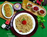 A picture of step 6 of Vegetable pulao.