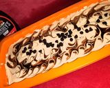 A picture of step 14 of Sugarfree coffee cheesecake no bake.