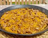 Foto del paso 7 de la receta: Fideos con mollejas trufadas y caldo de boletus