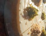 A picture of step 1 of Mhalabia with Cream.