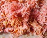 A picture of step 1 of Gajar Ka Halwa.