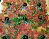 صورة لخطوة 5 من وصفة بيتزا كاري تقليدية 🍕🍕