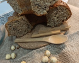 Foto del paso 5 de la receta: Bizcocho integral de yogurt, avellanas,coco y nueces🍰