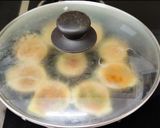 A picture of step 3 of Egg vegetable paniyaram.