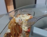 Foto langkah ke 8 dari resep 19. Spaghetti Bolognese Panggang.