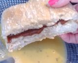 A picture of step 2 of Dulce de Leche Stuffed Torrijas.