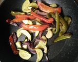 烤時蔬義大利麵-Roasted Veggies Pasta-五辛素Vegan的食譜步驟2照片