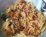 Foto langkah ke 4 dari resep Tumis Pepaya Muda.