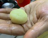 A picture of step 6 of Milk peda.
