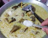 Foto langkah ke 5 dari resep 745.Opor Kuning Ayam Kampung (Bumbu Dasar Kuning).