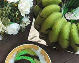 Foto langkah ke 8 dari resep Bolu Pandan Cokelat Putih Telur.