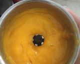 A picture of step 1 of Aampaak (Mango Burfi in traditional style).