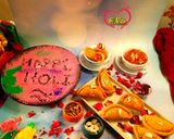 গাজরের হালুয়া স্টাফড গুজিয়া (gajar halwa stuffed gujiya recipe in Bengali) রেসিপি ধাপ - 5 ছবি