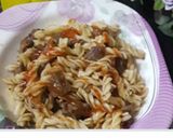 A picture of step 2 of Simple beef macroni.