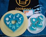 Foto langkah ke 3 dari resep #191. Puding Love Blueberry.