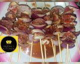 A picture of step 2 of Stick meat 2.