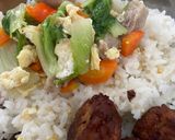 Foto langkah ke 8 dari resep Cap Cay Bakso Sederhana.