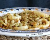 Foto del paso 10 de la receta Habitas con calamares