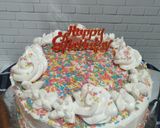 Foto langkah ke 7 dari resep Rainbow Cake (Kukus).