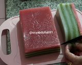 Foto langkah ke 11 dari resep 💕KUE LAPIS SAGU / LAPIS PEPE.