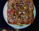 A picture of step 4 of Christmas cake.