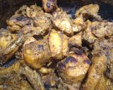 A picture of step 4 of Chicken tikka boti.