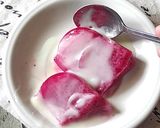 Foto langkah ke 4 dari resep Puding Merah Buah Naga.