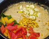 A picture of step 6 of White Sauce Pasta.