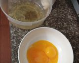 Hình bước làm 1 của món Làm bánh bông lan trái tim bằng nồi cơm điện