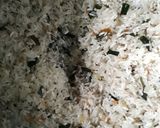 A picture of step 2 of Green Onions & Cummin Fried Rice#authormarathon#.