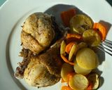 Foto del paso 5 de la receta Muslitos de pollo al horno crujientes y muy sabrosos!