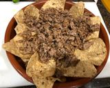 A picture of step 2 of Mexican Beef Nachos.
