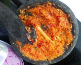 Foto langkah ke 2 dari resep Terong Balado Ebi.