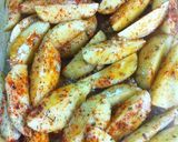 Foto del paso 3 de la receta Patatas en gajos especiadas al horno